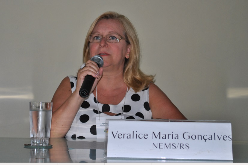Gerente regional do Datasus, Veralice Maria Gonçalves