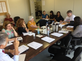 Reunião aconteceu na sede do CES