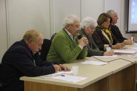 Gestor do Planejamento expõe proposta aos conselheiros - Foto: Mírian Barradas/SES/RS