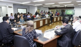 Coordenadoras divulgam 1ª CESMu na Comissão de Cidadania e Direitos Humanos - Foto: Divulgação/ AL