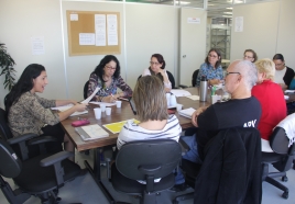 Comissão organizadora reuniu-se no Conselho Estadual de Saúde para debater aspectos da 1ª CESMu/RS - Foto: Divulgação