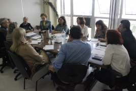 Comissão discutiu a organização da 1ª Conferência Estadual de Vigilância em Saúde - Foto: Divulgação/CES