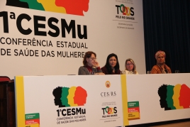 Mesa foi mediada pela coordenadora Gisleine Silva - Foto: Divulgação SES