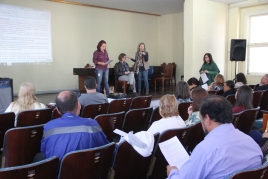 Conselheiros, gestores e entidades de classe discutiram o documento orientador da 1ª CVS/RS - Foto: Divulgação/CES