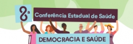 Logomarca da 8ª Conferência Estadual de Saúde - Foto: .