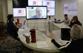 Mesa Diretora do Conselho recebeu, de forma virtual, o Plano Estadual de Saúde - Foto: Marcelo Ermel / SES