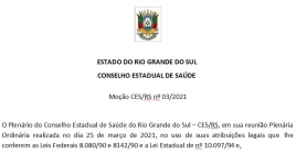 Assessoria de Comunicação CES/RS