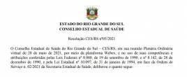 Assessoria de Comunicação CES/RS