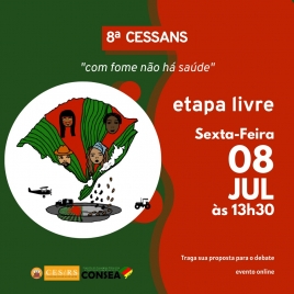 Com fome não há saúde