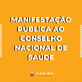 Manifestação do CES-RS ao CNS