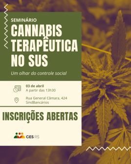 Seminário Cannabis Terapêutica