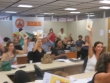 O Plenário elegeu a Presidente e Vice por aclamação
