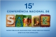 15ª Conferência Nacional de Saúde