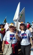 Presidente do CES, Célia Chaves, participou da marcha