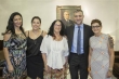 Coordenadoras da 1ª CESMu em visita à AL