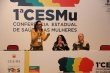 Feminista Carmen Campos na terceira e última mesa