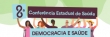 Logomarca da 8ª Conferência Estadual de Saúde