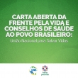 Divulgação CNS - Frente Pela Vida