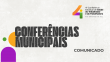 Comunicado aos municípios